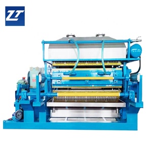 Machine de moulage de pulpe Zengtuo à entraînement par engrenages, vente en gros, économique, pour la production de barquettes à œufs - Product Image 2