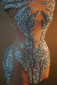 Женское вечернее платье с открытыми плечами - Product Image 6