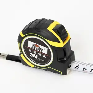 Customizable Wear Resistant Hand Tools Thickened Measuring Tape Self Locking Carbon Steel Tape Measure