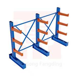 Di alta qualità su misura magazzino regolabile Cantilever <span class=keywords><strong>Rack</strong></span> per lungo tubo di alluminio tessuto rotolo di metallo tubo di acciaio bobina di stoccaggio - Product Image 2