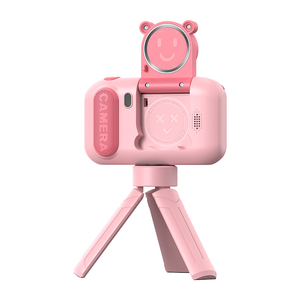 어린이 장난감 선물 F79 즉석 인화 카메라 2.4인치 화면 사진 열전사 인쇄 USB 충전식 어린이 카메라 (여아용) - Product Image 4