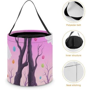 Bolsas de Dulces de Halloween Rosas y Moradas de China para Fiestas y Golosinas - Product Image 4