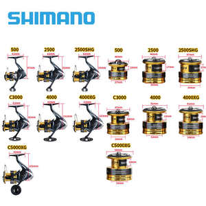 NUEVO 2022 SAHARA FI 500-5000XG Carrete de AR-C SILENTDRIVE HAGANE Gear Aparejos de pesca de agua salada Carrete giratorio - Product Image 3