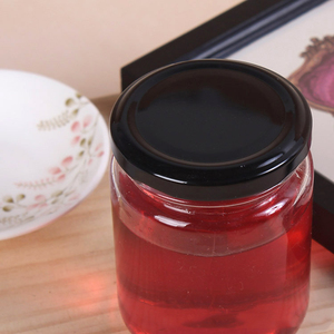 Vente en gros <span class=keywords><strong>de</strong></span> <span class=keywords><strong>pot</strong></span> à <span class=keywords><strong>confiture</strong></span> en verre vide avec étiquette <span class=keywords><strong>personnalisée</strong></span> <span class=keywords><strong>pot</strong></span> à <span class=keywords><strong>confiture</strong></span> rond en verre <span class=keywords><strong>de</strong></span> stockage des aliments avec couvercle en métal hermétique - Product Image 4