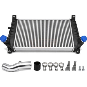 ชุดอินเตอร์คูลเลอร์อะลูมิเนียม WRR ประสิทธิภาพสูง สำหรับ BMW M3 M4 335i 340i F80 F82 F30 G20 G80 N54 N55 - Product Image 1