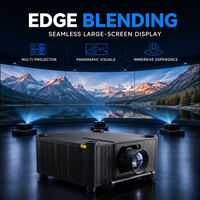 Projecteur laser 25000 Lumens pour grandes surfaces, 3LCD 1920x1200, prise en charge 4K, projection extérieure avec fusion de images, projection mapping, OEM ODM