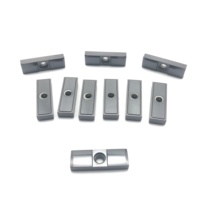 Plaquettes de guidage pour foret à trous profonds en carbure de tungstène sinterisé TC1120 GPS-07-20-120, barre de guidage droite, matériau vierge 0.6-1.2µm