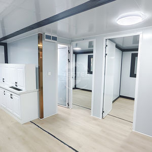 Conteneur de 20 pieds de taille personnalisée avec une <span class=keywords><strong>maison</strong></span> préfabriquée de 3 chambres, nouvelle conception, <span class=keywords><strong>maison</strong></span> mobile modulaire extensible de luxe - Product Image 4