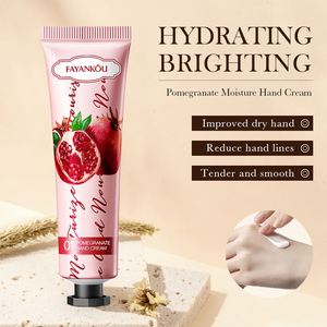 Crème pour les mains hydratante naturelle anti-âge FAYANKOU, tube, crème pour les mains blanchissante biologique, étiquette privée, lotion personnalisée - Product Image 4
