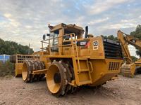 Compacteur à moteur diesel CAT 826H d'occasion, rouleau compresseur à tambour unique, puissant, efficace, fiable, durable, modèle 2021