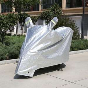 <span class=keywords><strong>Cubierta</strong></span> de motocicleta plegable impermeable a prueba de polvo protección UV con logotipo personalizado <span class=keywords><strong>cubierta</strong></span> de lluvia de motocicleta - Product Image 1