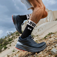 GOLOVEJOY DWZ15 Vente en Gros Chaussettes Longues de Football, Chaussettes de Compression de Soccer, Chaussettes Longues de Course, Chaussettes de Sport Antidérapantes pour Hommes
