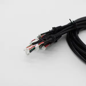 OEM ODM USB-A Ke Konektor Jst dengan Kelebihan Tegangan Cetak Pengurang Kabel Usb Sudut Kanan