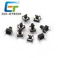 Interrupteur Tactile Vertical 6*6*4.3 4P DIP pour Électronique 6X6X5 5.5 6 6.5 7 9 20H 6*6*9