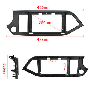 Autoradio Podofo 9 pouces, cadre d'autoradio, panneau vidéo pour Kia Picanto 2012-2016, stock européen, fabricant - Product Image 5