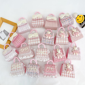 Bolso Bandolera y de Hombro Estilo Coreano para Bebés, Diseño de Princesa, Cadena Cuadrada, <span class=keywords><strong>Dibujos</strong></span> <span class=keywords><strong>Animados</strong></span> de Conejitos, Unisex para Niños Pequeños - Product Image 1