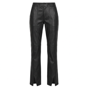 Hot Sale Women Customized Color Dyed <b>Leather</b> Pants Custom Logo High Quality Casual Winter Mid Waterproof Breathable Windproof - Product Image 1