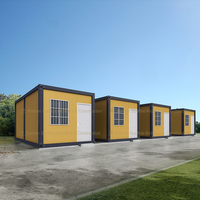 Villa préfabriquée Tyni de 20 pieds avec salle de bain, conteneur préfabriqué turc tropical à deux étages, clé en main, avec assistance sur site
