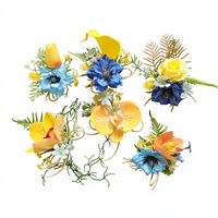 Yi Ya Ge 2599 Verres à Toast de Mariage Boutonnières de Mariage Bouquets à Main Décorations de Mariage Élégantes Ornements de Bouteilles Parfumées