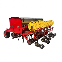 Semoir agricole robuste à disques pneumatiques pour tracteur