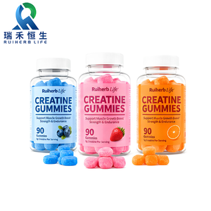Créatine monohydrate RH Premium, gommes à mâcher, 2500 mg par portion, sans sucre, certifiée Halal, 60 gommes par bouteille, complément alimentaire - Product Image 5