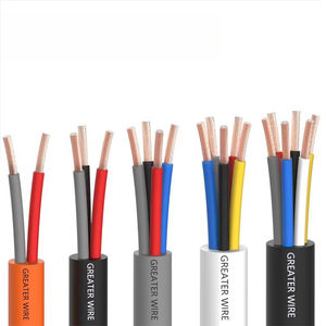Câble souple en cuivre nu RVV H05VV-F 2-8 conducteurs 3x2.5-6mm, isolé et gainé PVC, pour usage en construction, câble d'alimentation - Product Image 3