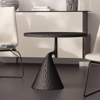 Mini table basse moderne pour l'entrée de la maison de l'hôtel-convertible pour le salon de chevet-pour les petits espaces balcons pour canapé à thé