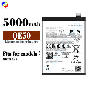แบตเตอรี่โทรศัพท์มือถือแท้ QE50 ความจุ 5000 มิลลิแอมป์ชั่วโมง ทนทานและชาร์จเร็ว สำหรับ Motorola MOTO G85 - Product Image 2