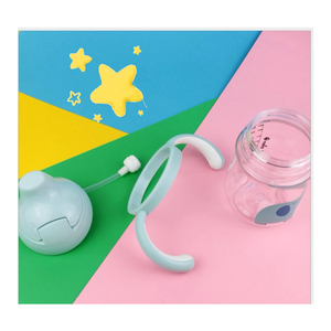 Gobelet à bec de canard pour bébé <span class=keywords><strong>Comi</strong></span> 260 ml avec poignée, échelle graduée et bille lestée - Matériaux Tritan+PP+Silicone 6 mois+ - Product Image 2
