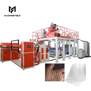 Máquina Sopladora de Película de Burbujas de Aire Automática de Alta Calidad MF, 3-7 Capas para PP HDPE, con Caja de Engranajes de Tornillo Esencial y PLC - Product Image 1