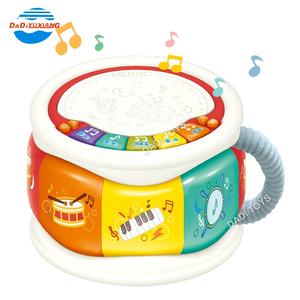 Puzzle éducatif précoce activité tambour <span class=keywords><strong>battant</strong></span> en plastique Puzzle jouet, Instrument orgue battre dessin animé enfants musique bébé jouets - Product Image 2