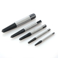 Extracteur de vis et boulons endommagés, outil de retrait, forets pour vis et boulons endommagés, jeu de 5 tournevis 3mm-19mm