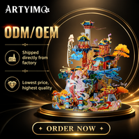 Qing Qiu bricolage 3D métal Puzzle modèle Kit éducatif en gros en vrac personnalisé tige jouet cadeau décor usine directe OEM CE EN71