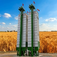 Tour de séchage continu 5HL-120 à haute efficacité pour céréales (riz, maïs, blé)
