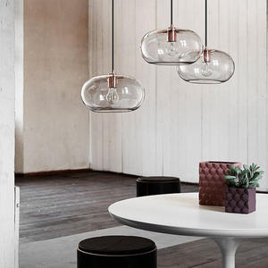 <span class=keywords><strong>Berserk</strong></span> Creative Glass Ball Chandelier Lámpara colgante para sala de estar Glass Chandelier - Product Image 5