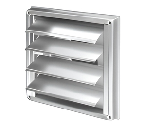 Grille d'aération carrée en acier inoxydable pour l'évacuation des gaz d'échappement en extérieur - Product Image 1