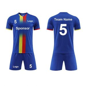 Conjuntos de Entrenamiento de Fútbol Personalizados para Clubes y Equipos 26/27, Tallas Grandes, Secado Rápido, Transpirables, 100% Poliéster - Product Image 2