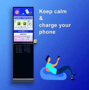 Station de location de batteries externes partagées pour kiosque de centre commercial avec lecteur de <span class=keywords><strong>carte</strong></span> et <span class=keywords><strong>terminal</strong></span> de point de vente - Product Image 4