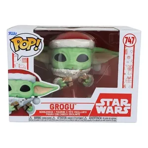 Pour Funko Pop! Figurine en vinyle personnalisée 10cm Grogu de Noël Modèle militaire en résine à collectionner Jouet pour usage décoratif - Product Image 3
