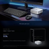 Lecoo Mini PC Split Desktop Intel Core Ultra 5 16GB DDR5 512G SSD PC Mikro Baru 4K WiFi