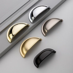 Poignées de meuble Masanari en alliage de zinc, style américain, tirants de tiroir 6080, quincaillerie de meuble moulée sous pression - Product Image 2