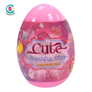 Super Market Standard Middle Surprise Candy Toy Plastic Gummy Candy Bubble Gum Lollipop Jelly Bean Hard Candy - Product Image 1