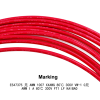 Fil électrique en cuivre étamé AWM 30AWG 300V 80°C, norme américaine UL1007, câble de raccordement VW-1 en PVC pour PCB, drone RC, batterie
