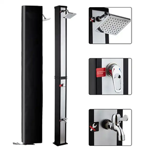 Offre spéciale européenne panneau de <span class=keywords><strong>douche</strong></span> <span class=keywords><strong>solaire</strong></span> carré en pvc haute <span class=keywords><strong>pression</strong></span> extérieur sans électricité jardin patio piscine plage - Product Image 2