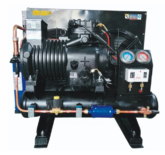 Copeland Scroll Refrigeration Condensing Unit Motor Cold Rooms Automatic Control Energy Saving High Efficiency 2-100 Ton Cooling