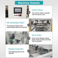 OEANC Machine de marquage à chaud industrielle pour sacs en cuir, cartes dorées, gaufrage, reliure, feuille d'aluminium, couverture de livre