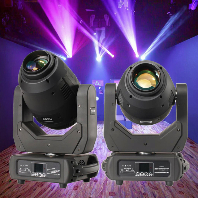 Lyre 250W LED Sharpy Beam Spot DMX512 RGBW Moving Head Light for DJ Disco Stage & Hotel Use
