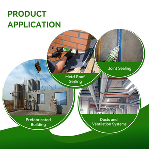 Độ bền cao silane polyether keo lai Polymer Sealant 9900 thân thiện với môi trường thấp VOC modificado adhesivo silano - Product Image 4