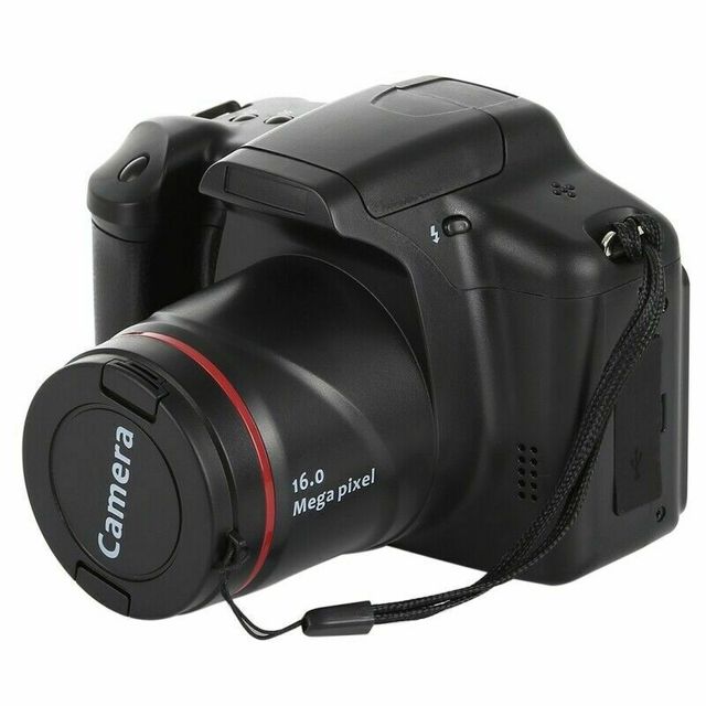 DC-04 16.0 Mega Pixel HD DV SLR Digital Handheld Video Camera 2.4'' LCD Full HD 720P Recording Infrared Lens CMOS Sensor MicroSD