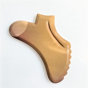 2020 personal de la belleza natural jaspe de mookaite gua sha masaje herramienta mujeres de equipos de belleza - Product Image 2